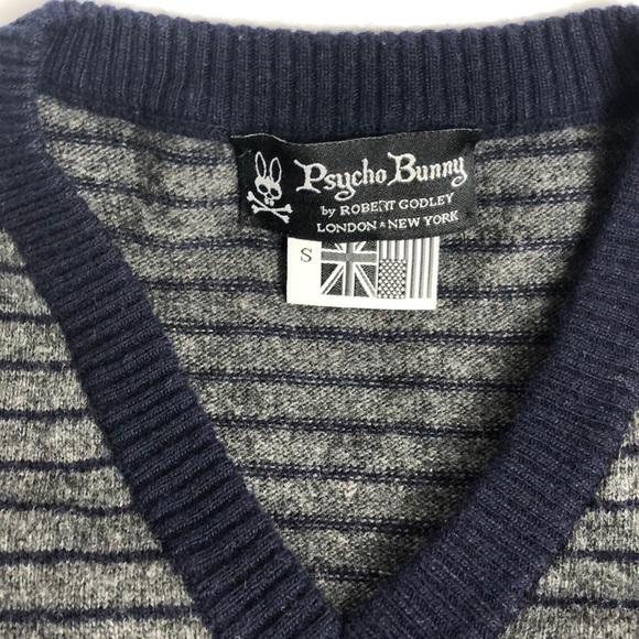 New Psycho Bunny sweater men size S - Picture 4 of 8